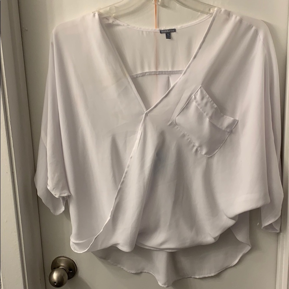 Sheer white Blouse